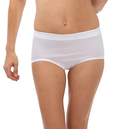 Schöller Damen Taillenslip 5er Pack - Komfortabel und hautfreundlich - Funktionsunterwäsche mit Weichelastikbund und nahtlosem Zwickel für höchsten Tragekomfort. Strapazierfähig und maschinenwaschbar, ideal für den Alltag.