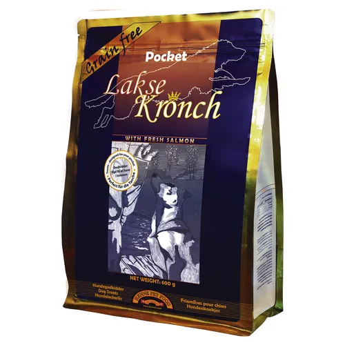 Kronch Lakse Pocket 600 g, Hundesnack, UVP 10,90 EUR, NEU