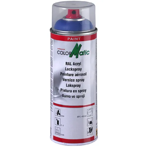RAL 9005 Acryl tiefschwarz ColorMatic 856631 Lackspray glanz Lack Spray 400 ml
