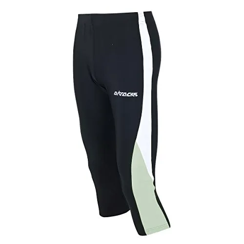 Airtracks FUNKTIONS Laufhose 3/4 LANG/Running Hose/Tight/Kompression - schwarz - M
