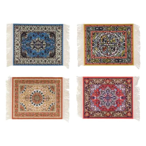 Orientteppich Untersetzer im 4er Set von trendaffe