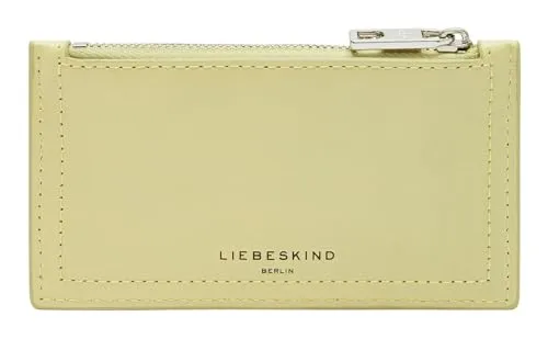 Liebeskind Berlin CHUDY PAPER TOUCH CRINKLE New Wallet XS, light mimosa - Damen-Geldbörsen aus hochwertigem Kalbsnappaleder mit elegantem Knitterdesign, inkl. Münzfach mit Reißverschluss und mehreren Kartenfächern – der perfekte Begleiter für jeden Anlass.