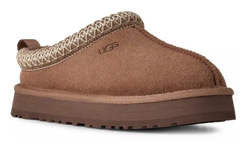 UGG K TAZZ Pantoffel Plateau Clog, Mule, Hausschuh mit modischer Zierborte