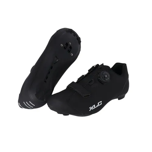 XLC Road-Shoes CB-R09, schwarz Gr. 40 - Laufschuhe mit ultra leichter Carbon-Sohle, ergonomischer Passform und komfortablem Fußbett für optimale Leistung und Unterstützung den ganzen Tag.