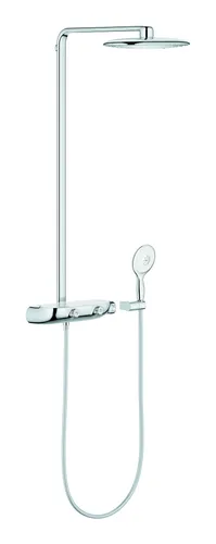 Grohe Rainshower SmartControl 360 Mono Duschsystem - Chrom - 26361000 - Brausen mit innovativer SmartControl-Technologie für individuelle und präzise Steuerung von Wasserfluss und Temperatur.