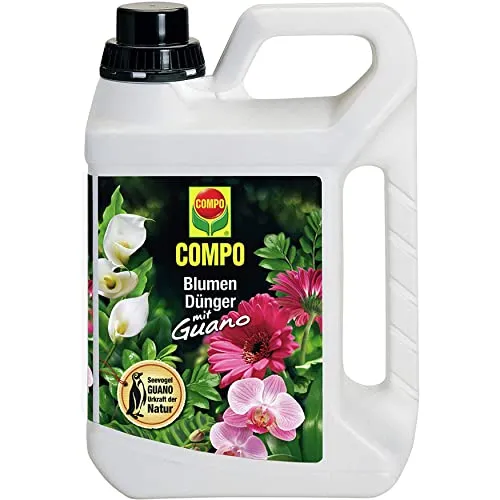 Compo Blumendünger mit Guano flüssig 2,5 l von COMPO