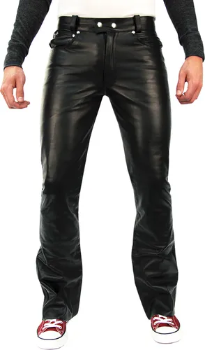 Bockle® 1970 Bootcut Herren Lederhose von Bockleder