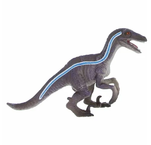 Besttoy Spielfigur Besttoy Dinosaurier - Velociraptor hockend - Spielfigur 381022