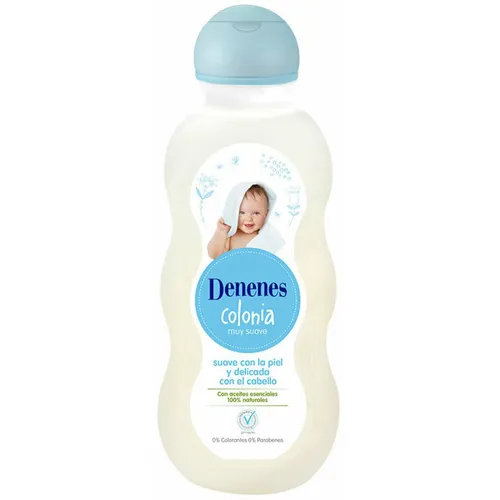 Denenes Very Soft Eau De Cologne 600 ml - Frischer Duft für die Pflege zarter Babyhaut. Die milde Formel sorgt für ein angenehmes Gefühl nach dem Baden und respektiert den natürlichen pH-Wert. Ideal für empfindliche Haut und feines Haar.