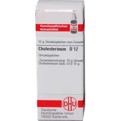 DHU Cholesterinum D 12 Globuli 10 g