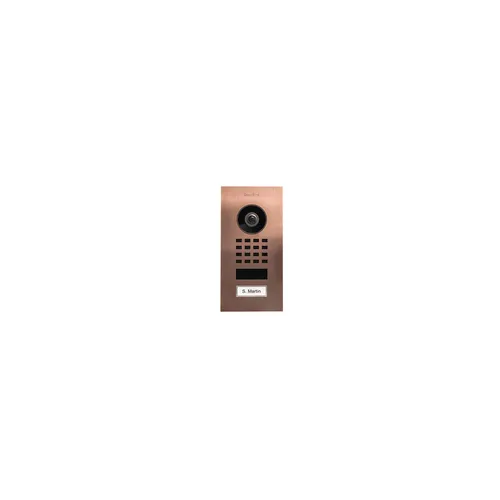 DoorBird D1101V Unterputz Bronze-Optik als PVD Beschichtung