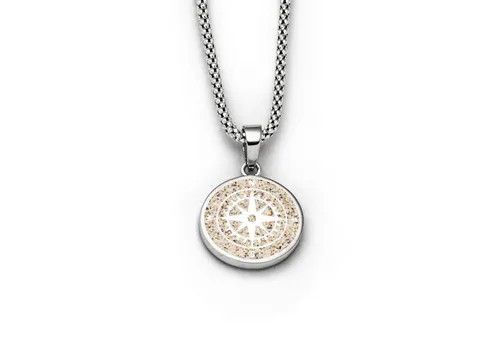 DUR Schmuck Damen Anhänger Kompassrose 2.0 von DUR