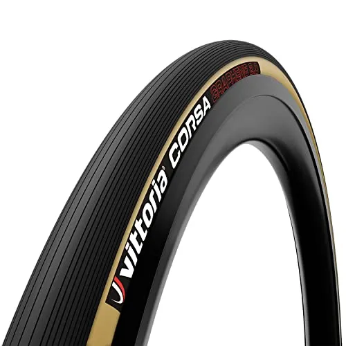 Vittoria Corsa 28x1.25 Zoll Reifen - Faltbar & Leicht - Fahrradreifen Vittoria 32-622 Corsa, faltbar und mit innovativem 4C Graphene 2.0 Compound für optimale Performance. Ideal für Wettkämpfe mit nur 295 Gramm.