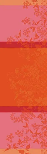 Garnier Thiebaut 41514 Tischläufer Ombelles Rose 54X180Cm 100% Leinen