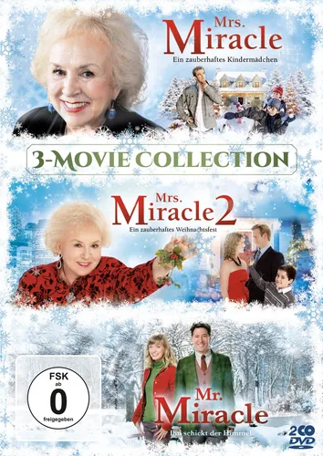 Mrs. Miracle 3-Movie Collection DVD *NEU*OVP*