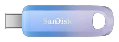 SanDisk Creator USB-Stick 256GB - Blau, Lilac Purple - USB-Stick für Content Creators mit 256GB Speicher, USB-C Anschluss und 3 Monate Adobe Lightroom Mitgliedschaft für kreative Projekte.