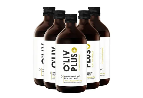 Cellavent Healthcare Ultra High Phenolic Olivenöl O'Liv PLUS 3000 ml - Therapeutisches Bio-Olivenöl mit hoher Phenolkonzentration, ideal für gesundheitsbewusste Genießer und optimale Unterstützung des Wohlbefindens.