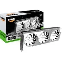 Inno3D GeForce RTX 5070 Ti X3 OC White - 16GB GDDR7 RAM - Grafikkarte mit NVIDIA GeForce RTX 5070 Ti, 8960 CUDA Kernen und 16GB GDDR7 RAM, ideal für Gaming mit NVIDIA DLSS 4 und leiser Kühlung durch Inno3d X3 Kühler.