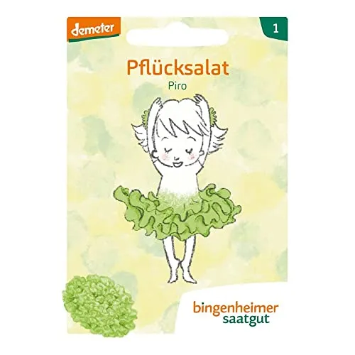 BIO Pflücksalatsamen (wüchsig) für ca. 50 Pflanzen, BIO Saatgut von Bingenheimer