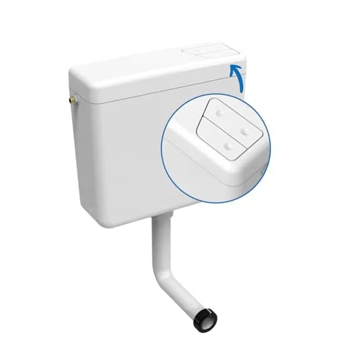 kör4u Spülkasten mit 2-Mengen-Spülung, 6/9 Liter