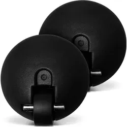 Laufrolle Set 2x Bosch Siemens 027606 - Lenkrolle für Staubsauger, hochwertige Stahlachse für optimale Mobilität und Erstausrüsterqualität