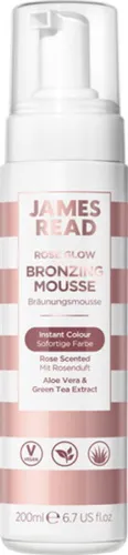 Rose Glow Bronzing Mousse - 200 ml - Selbstbräuner für einen natürlichen, strahlenden Teint, leicht aufzutragen und schnell trocknend.