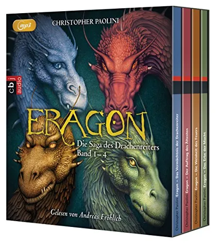 Produktbild ERAGON – Die Saga des Drachenreiters: Die Box: Die vollständige Hörbuch-Edition Band 1 bis 4