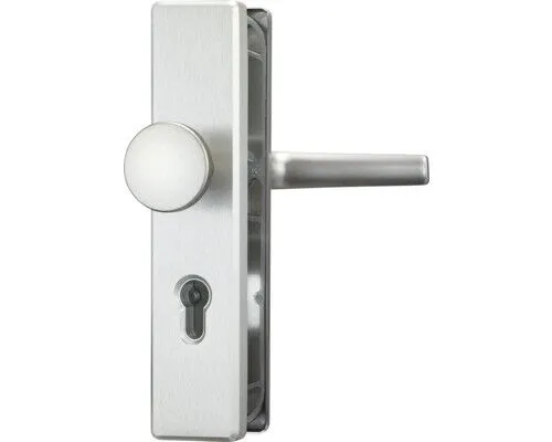 ABUS Tür-Schutzbeschlag KLS114 F9, Edelstahl in silber von ABUS