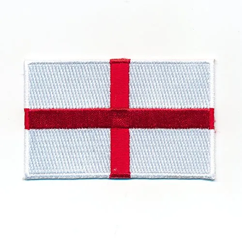 hegibaer 80 x 50 mm England London Birmingham GB Flagge Flag Aufnäher Aufbügler 1063 X
