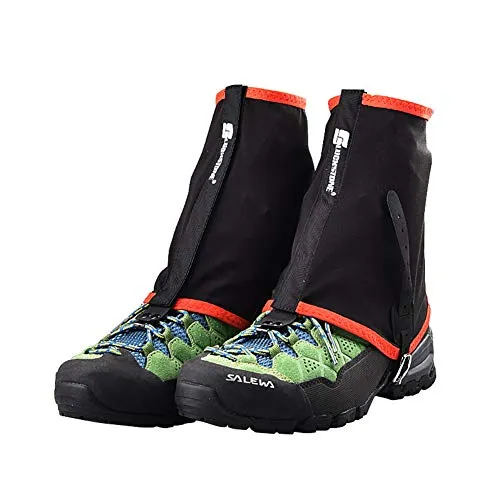 Yundxi Outdoor wasserdicht Knöchel Gamaschen Trail Gaiters Niedrig Gaiter für Laufen,Trailrunning, Wandern, Klettern, Jagd