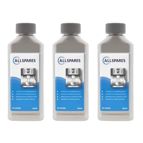 Entkalker (3 Flaschen x 250ml) Geeignet für Saeco, Philips, Gaggia Universal Entkalker von AllSpares