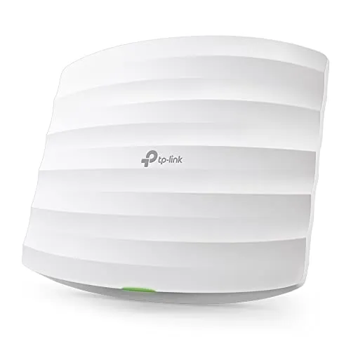 TP-Link EAP110 N300 WLAN Access Point - WLAN-Zubehör mit 300 Mbit/s, ideal für Hotels und Büros. Unterstützt passives PoE für flexible Installation und bietet hohe Netzwerksicherheit mit WPA/WPA2-Enterprise.