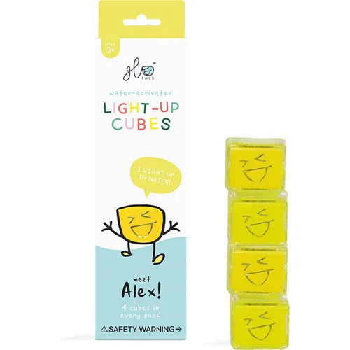 GLO Alex Light-Up Cubes (GP-FIN-4PK-ALEX) von GLO
