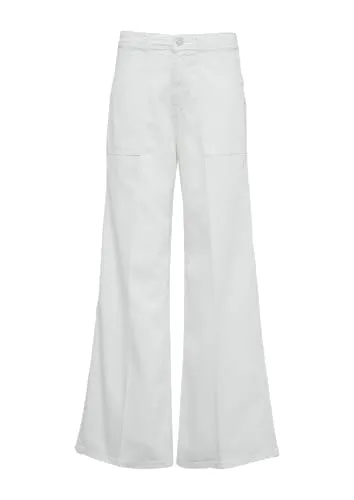 s.Oliver Jeans Suri/Regular Fit/High Rise/Wide Leg weiß 48/36