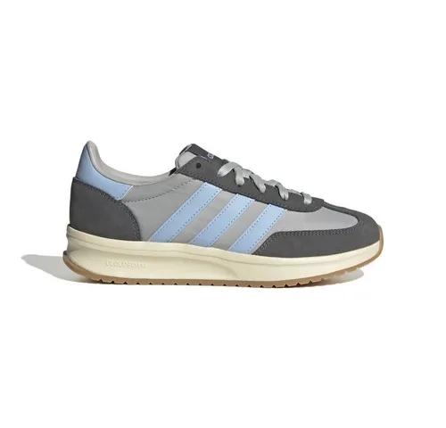 adidas Damen Run 70S 2.0 Schuhe - Grey Two/Glow Blue - Damen-Sneaker mit Cloudfoam Zwischensohle für optimalen Komfort, ideal für sportliche Aktivitäten und den Alltag.