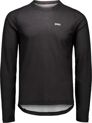 POC Motion Air L/S Herren Bikeshirt - Schwarz - XXL - Fahrradbekleidung mit atmungsaktivem Material für optimalen Komfort und Bewegungsfreiheit beim Radfahren.