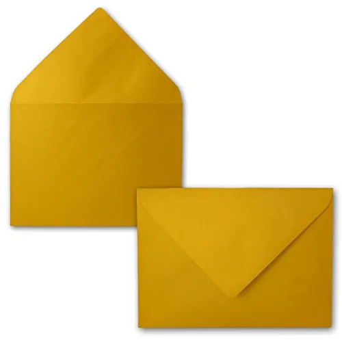Metallic Briefumschläge in Gold Metallic