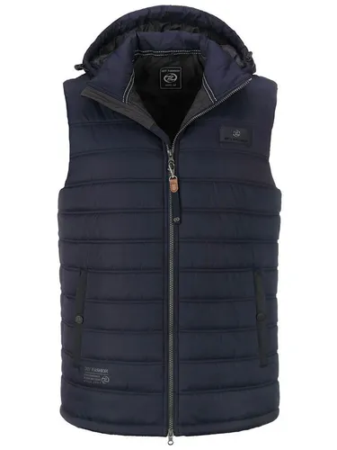 Dry Fashion Herren Steppweste Jever in blau von Dry Fashion