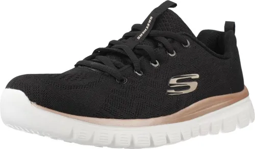 Skechers GRACEFUL GET CONNECTED Sneaker schwarz 37 EU - Sneaker in Größe 37 EU, ideal für den Alltag. Mit atmungsaktivem Mesh-Obermaterial und bequemer Gummi-Sohle für optimalen Tragekomfort.