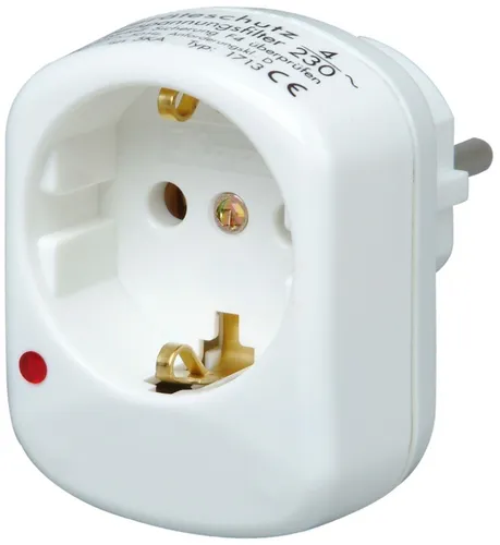 KOPP Safetronic Geräteschutz Schutzkontakt Zwischenstecker weiß 171302011