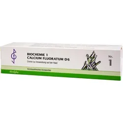 Biochemie 1 Calcium fluoratum D 6 Creme 100 ml