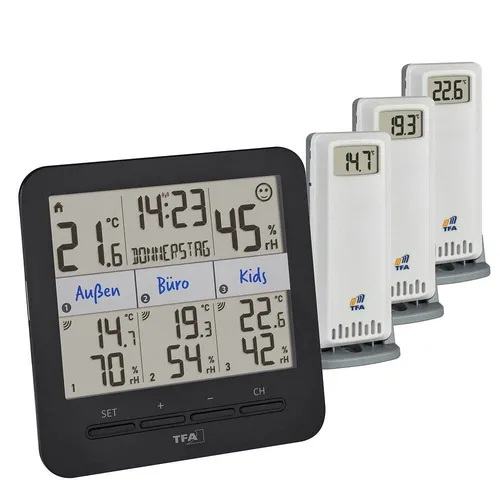 TFA Dostmann Thermo-Hygrometer Klima@Home2 von TFA Dostmann