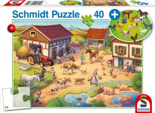 Lustiger Bauernhof Puzzle