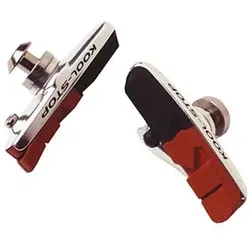 Kool-Stop Bremsschuhe H2 Dura Dual 55,5mm - Bremsbeläge für Aluminiumfelgen, universell kompatibel und ideal für Shimano, bieten zuverlässige Bremskraft und Sicherheit bei jeder Fahrt.