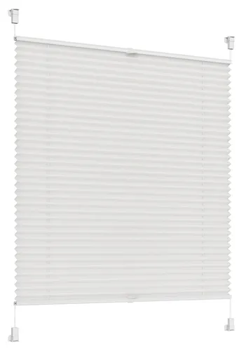 Plissee Faltrollo Weiß 95x200cm in weiß von Sonello