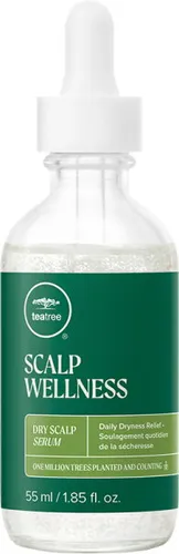 Paul Mitchell Tea Tree Scalp Wellness Serum 55 ml - Haarkuren für trockene Kopfhaut, spendet intensive Feuchtigkeit und schützt die Feuchtigkeitsbarriere mit Aminosäuren und Himbeerblattextrakt. Erfrischender Tea Tree Duft für ein revitalisierendes Pflegeerlebnis.