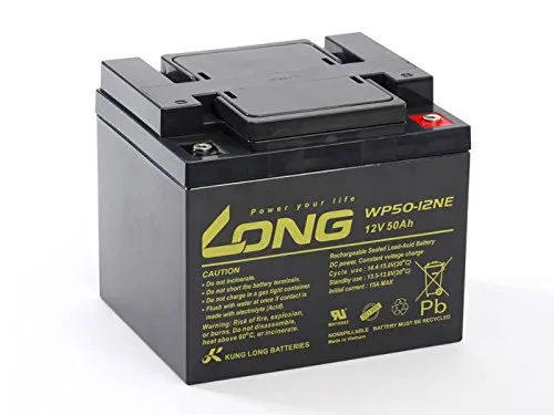 Akku Batterie Kung Long WP50-12NE 12V 50Ah wie 45Ah Blei AGM Accu wartungsfrei