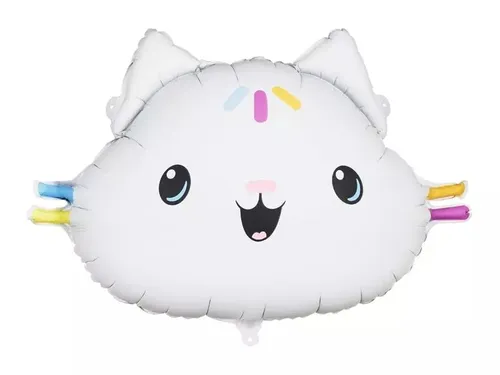 Balon foliowy Łakotek 67x43cm PartyDeco 5904555099357 in weiß von PartyDeco