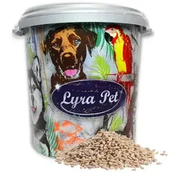 Lyra Pet® Sonnenblumenkerne geschält 10 kg - Vogelfutter - Hochwertige geschälte Sonnenblumenkerne als reines Naturprodukt, ideal für Weichfresser und ganzjährige Fütterung ohne Abfälle, perfekt für Garten und Balkon.