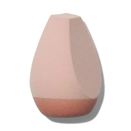 e.l.f. Halo Glow Angled Silicone Face Sponge, Abgewinkeltes Design Für Creme- & Flüssigbronzer, Foundation, Concealer & Mehr, Latexfrei, Vegan & Tierversuchsfrei